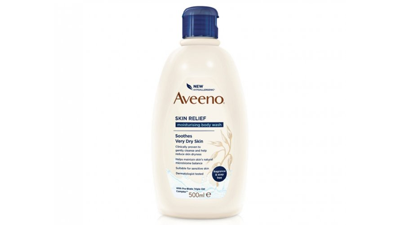 3. Best Drugstore: Aveeno Skin Relief Body Wash 